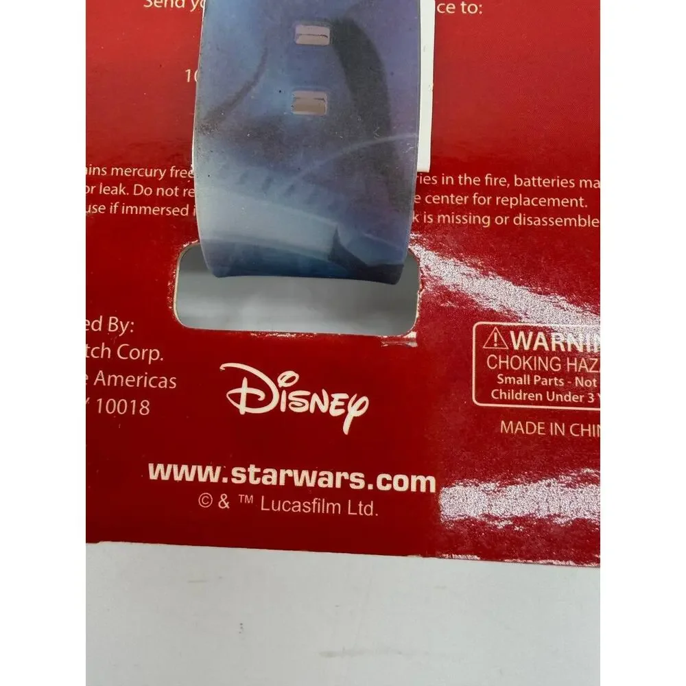 Star Wars Stormtrooper LED Digital Slap Watch New Needs Battery Disney